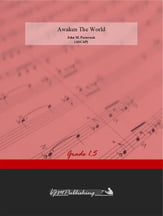 Awaken the World Concert Band sheet music cover